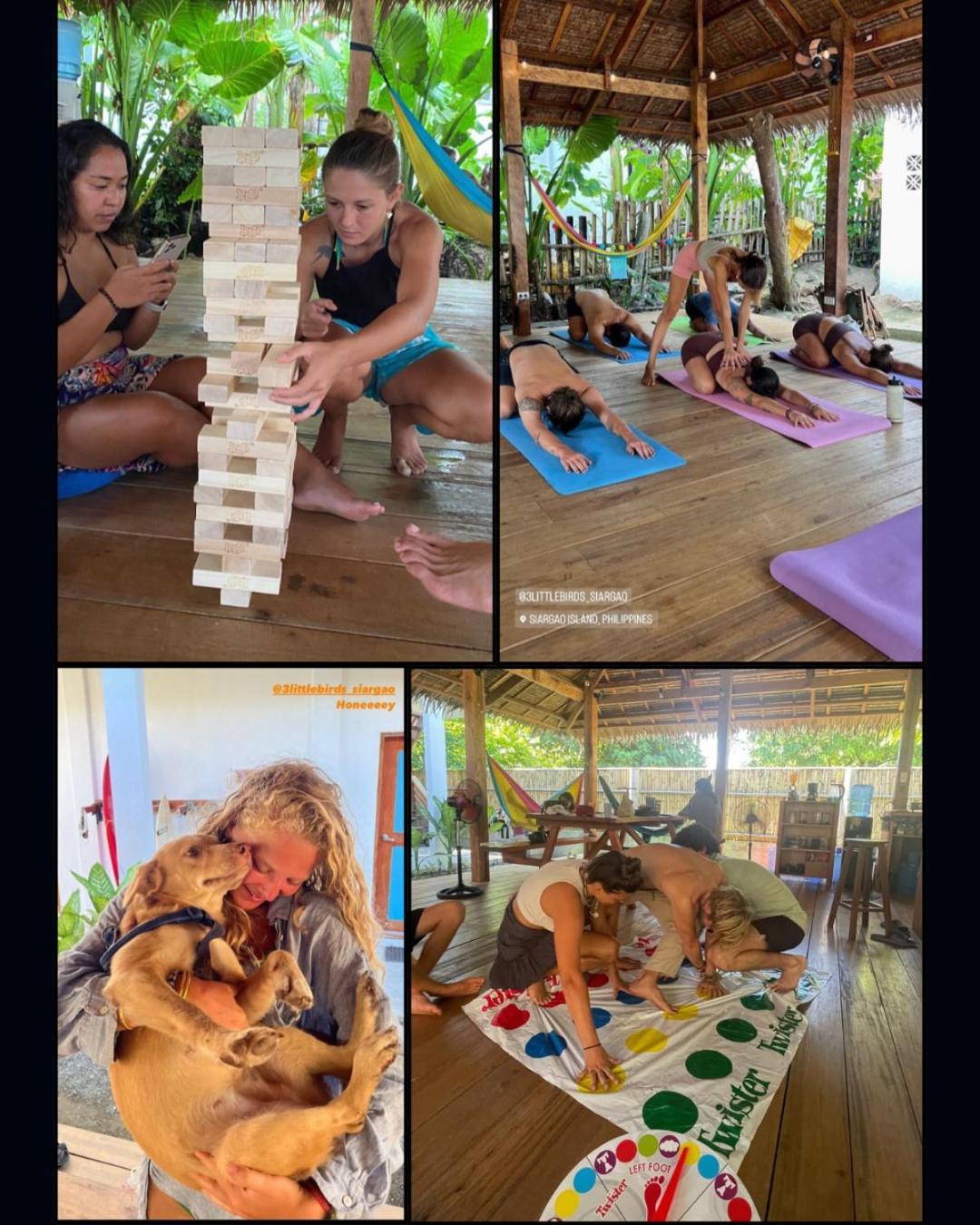 Three Little Birds Surf Hostel General Luna  Ngoại thất bức ảnh
