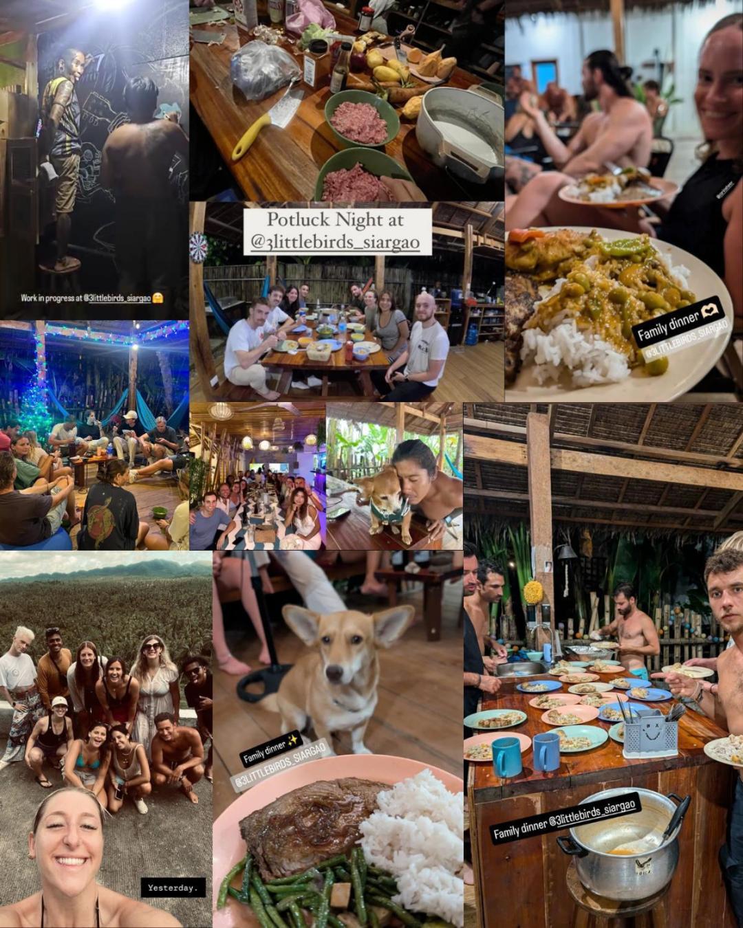 Three Little Birds Surf Hostel General Luna  Ngoại thất bức ảnh